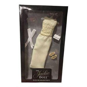 Franklin Mint Jackie Doll White House Reception Yellow Gown Ensemble New